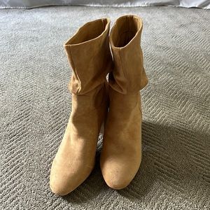 Slouch Bootie in Toffee